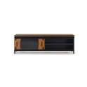 Mueble TV Puertas Correderas Estilo Industrial Actual Anacar
