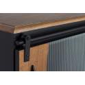 Mueble TV Puertas Correderas Estilo Industrial Actual Anacar