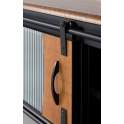 Mueble TV Puertas Correderas Estilo Industrial Actual Anacar