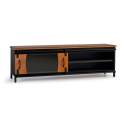 Mueble TV Puertas Correderas Estilo Industrial Actual Anacar
