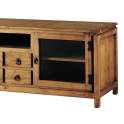 Mueble TV Rustico 4 Cajones 2 Puertas en Pino Macizo