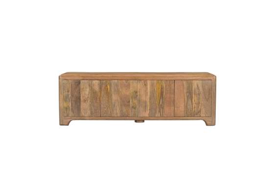 Mueble TV Rustico 4 Puertas Cantos Redondos 170 cm Albon