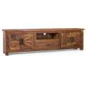 Mueble TV Rustico Madera Reciclada 4 Puertas 1 Cajon Aisne