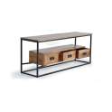 Mueble TV Salón Industrial 3 Cajones Serie Arcino