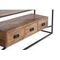 Mueble TV Salón Industrial 3 Cajones Serie Arcino