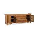 Mueble TV Tallado Estilo Oriental 2 Puertas Serie Ascanio