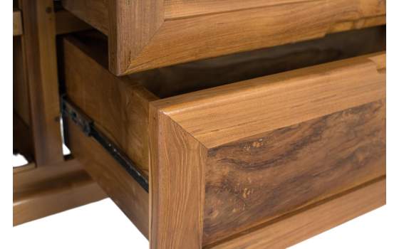 Mueble TV Tallado Estilo Oriental 2 Puertas Serie Ascanio