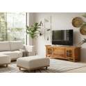 Mueble TV Tallado Estilo Oriental 2 Puertas Serie Ascanio