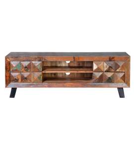 Mueble TV Vintage Colores Desgastados Serie Diamante