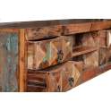 Mueble TV Vintage Colores Desgastados Serie Diamante Mueble TV Vintage Colores Desgastados Serie Diamante