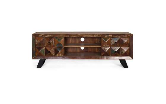 Mueble TV Vintage Colores Desgastados Serie Diamante