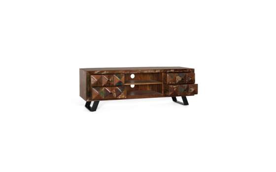 Mueble TV Vintage Colores Desgastados Serie Diamante