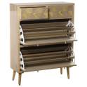 Mueble Zapatero 2 Puertas 2 Cajones Colores Serie Adibal