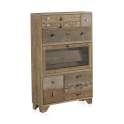 Mueble Zapatero 3 Puertas Rustico Forja Serie Ancosta