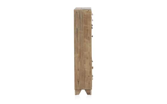 Mueble Zapatero 3 Puertas Rustico Forja Serie Ancosta