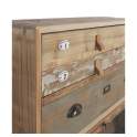 Mueble Zapatero 3 Puertas Rustico Forja Serie Ancosta