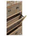 Mueble Zapatero 3 Puertas Rustico Forja Serie Ancosta