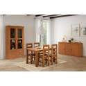 Muebles Comedor Completo de Pino Rustico Serie Arcotan