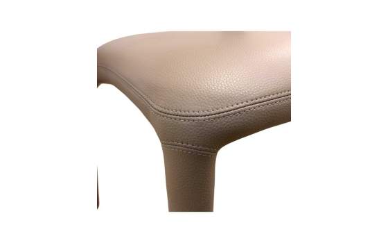 Pack 2 Sillas Comedor Tapizadas Polipiel Visón Serie Allois