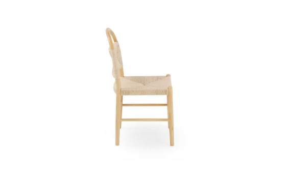 Pack 4 Sillas Comedor Madera Cuerda Fresno Natural Alosta