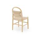 Pack 4 Sillas Comedor Madera Cuerda Fresno Natural Alosta
