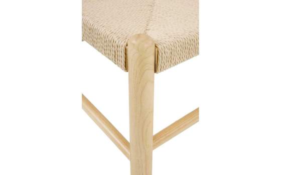 Pack 4 Sillas Comedor Madera Cuerda Fresno Natural Alosta