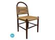 Pack 4 Sillas Comedor Madera Cuerda Fresno Nogal Serie Alosta
