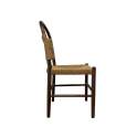 Pack 4 Sillas Comedor Madera Cuerda Fresno Nogal Serie Alosta