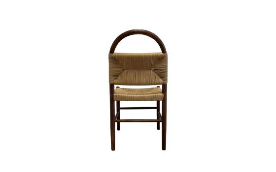 Pack 4 Sillas Comedor Madera Cuerda Fresno Nogal Serie Alosta