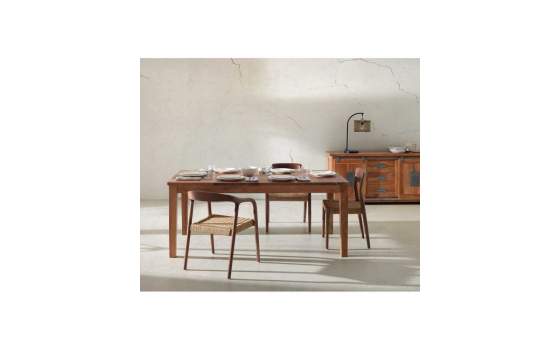 Pack 4 Sillones Diseño en Madera Fresno Nogal Serie Acalt