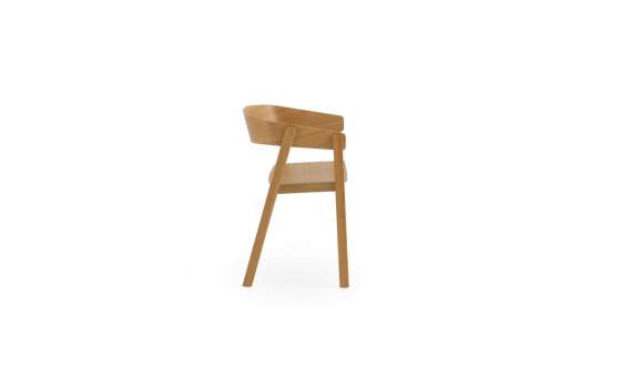 Pack 4 Sillones Roble Actual Escandinavo Serie Abial