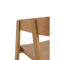 Pack 4 Sillones Roble Actual Escandinavo Serie Abial
