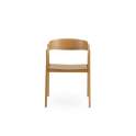 Pack 4 Sillones Roble Natural Diseño Actual - Serie Abial