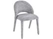 Packs 2 Sillas Comedor Tapizadas Gris Serie Alunda