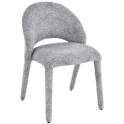 Packs 2 Sillas Comedor Tapizadas Gris Serie Alunda