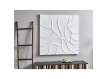 Panel Decoracion Lineas Onduladas Relieve Blanco Aveyro