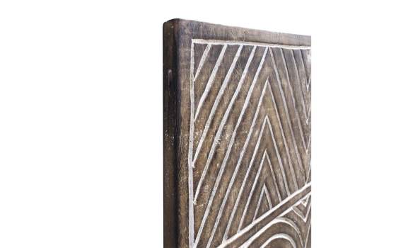 Panel Decoracion Tallado Figuras Geometricas Orientales Arensast