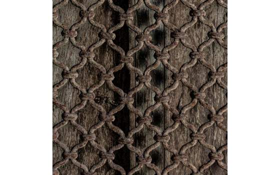 Panel Decorativo Rustico Ventana Madera y Hierro Antique