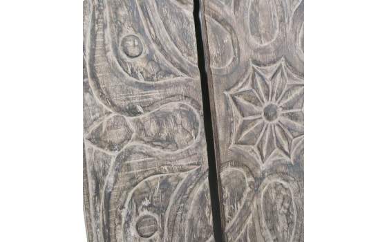 Panel Madera Suar Tallado con Detalles Ornamentales Ahulost