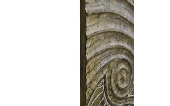 Panel Tallado Decoracion Pared Madera Set de 3 Serie Ahulost