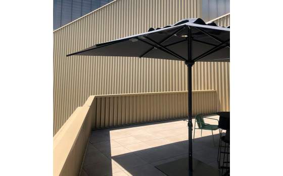 Parasol Cuadrado Grande 3 X 3 Metros Serie Master