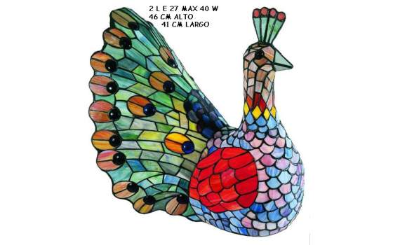 Pavo Real Sentado Tifany Pag 59