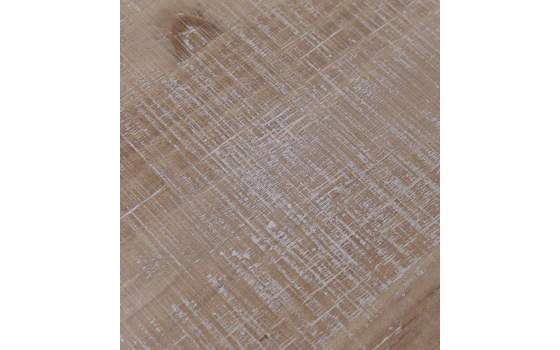 Pedestal Consola de 50 cm Blanca Decape Nogal Talton