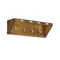 Percha Colgador Colonial Star 4 Pomos