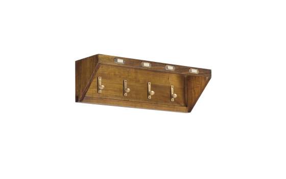Percha Colgador Colonial Star 4 Pomos
