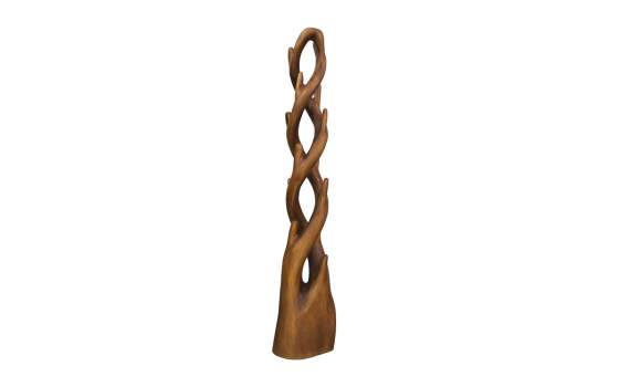 Perchero Doble Tronco Madera Natura de Suar Serie Arestay