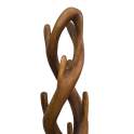Perchero Doble Tronco Madera Natura de Suar Serie Arestay
