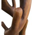 Perchero Doble Tronco Madera Natura de Suar Serie Arestay