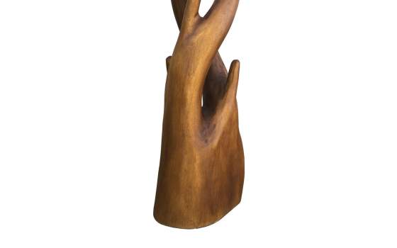 Perchero Doble Tronco Madera Natura de Suar Serie Arestay