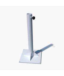 Pie de Parasol Metalico Fijacion Suelo 2 Colores Serie245/245-90